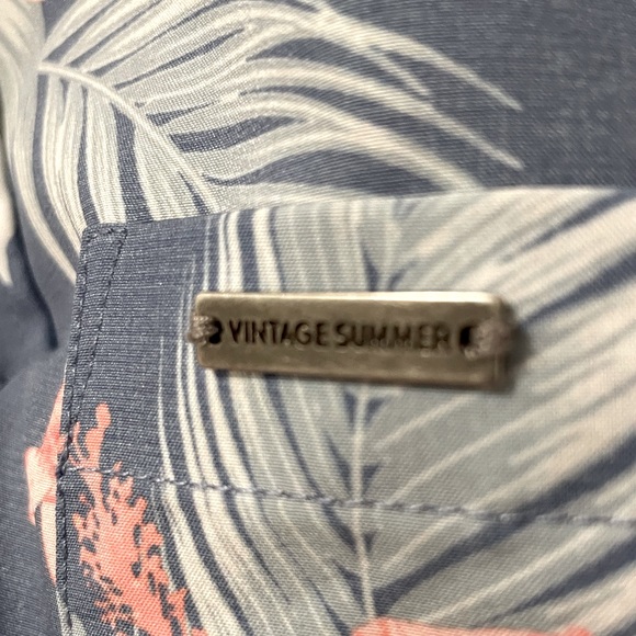 Regular Fit Tropical Print Shirt - Vintage Summer - Picture 2 of 3